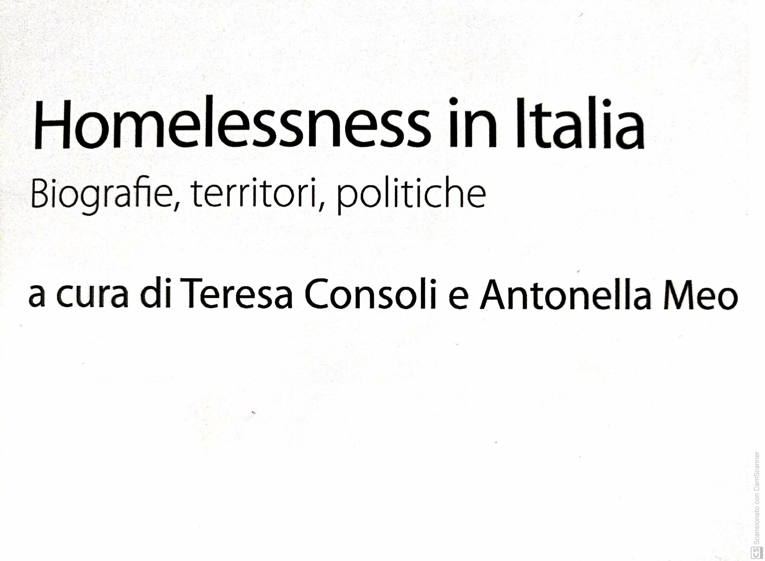 I cambiamenti nella grave emarginazione- Homelessness in Italia