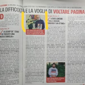 Su Famiglia Cristiana il nostro Stefano